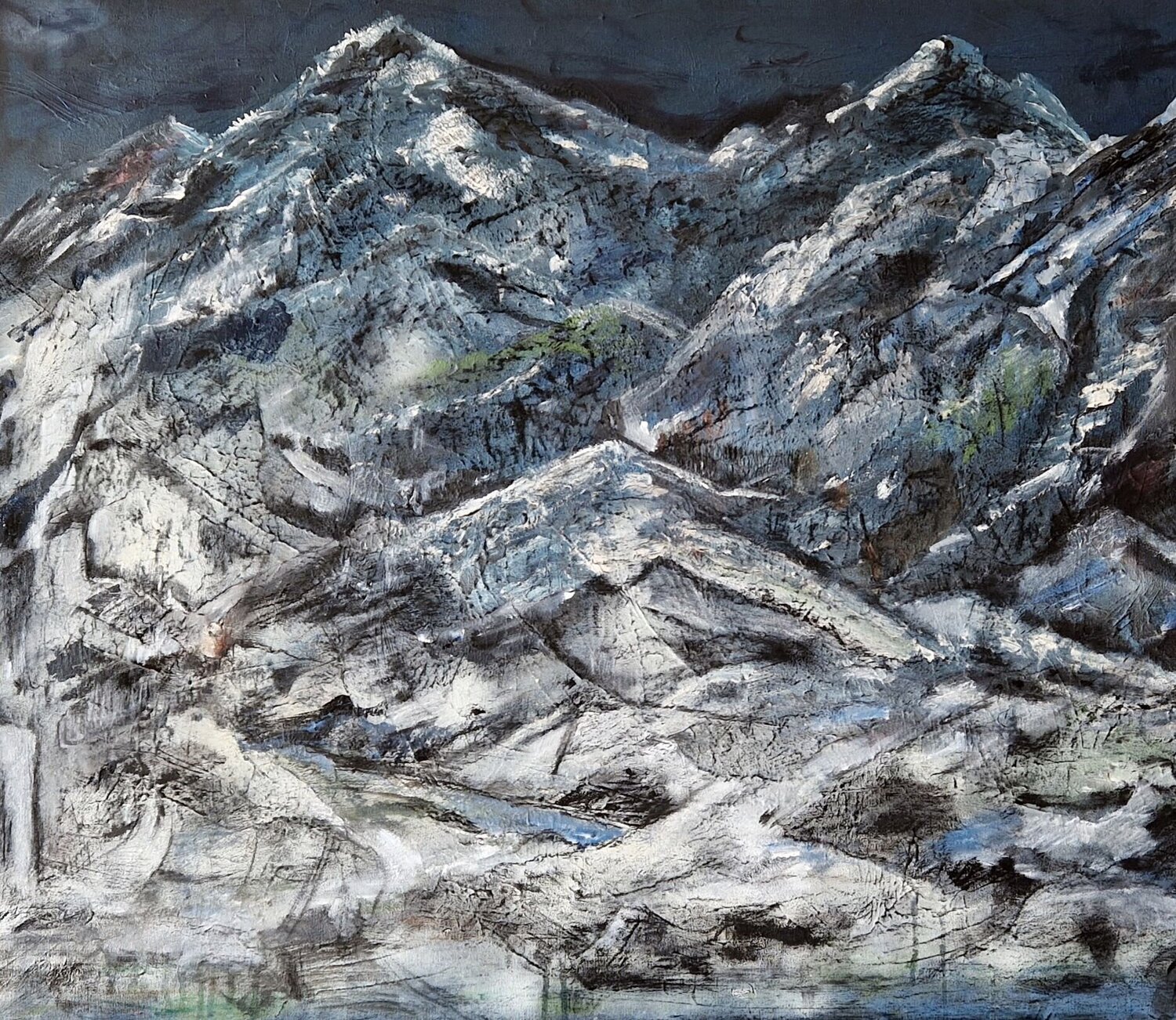 Dämmerung Petra Kohns-Merges Original painting for sale