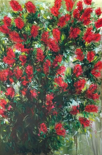 Bottlebrush von Belinda Nadwie, Malerei kaufen auf Select