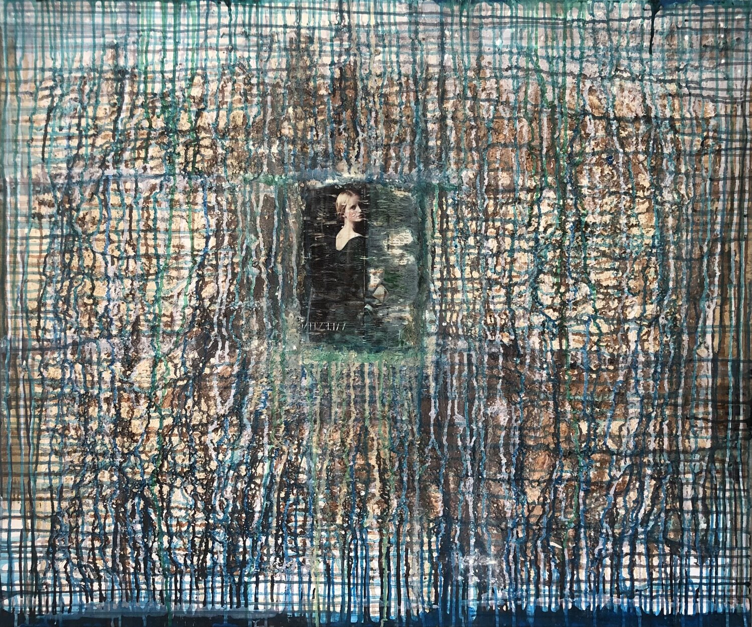 Patterns of Life Christa Nienhaus-Rekers Original painting for sale