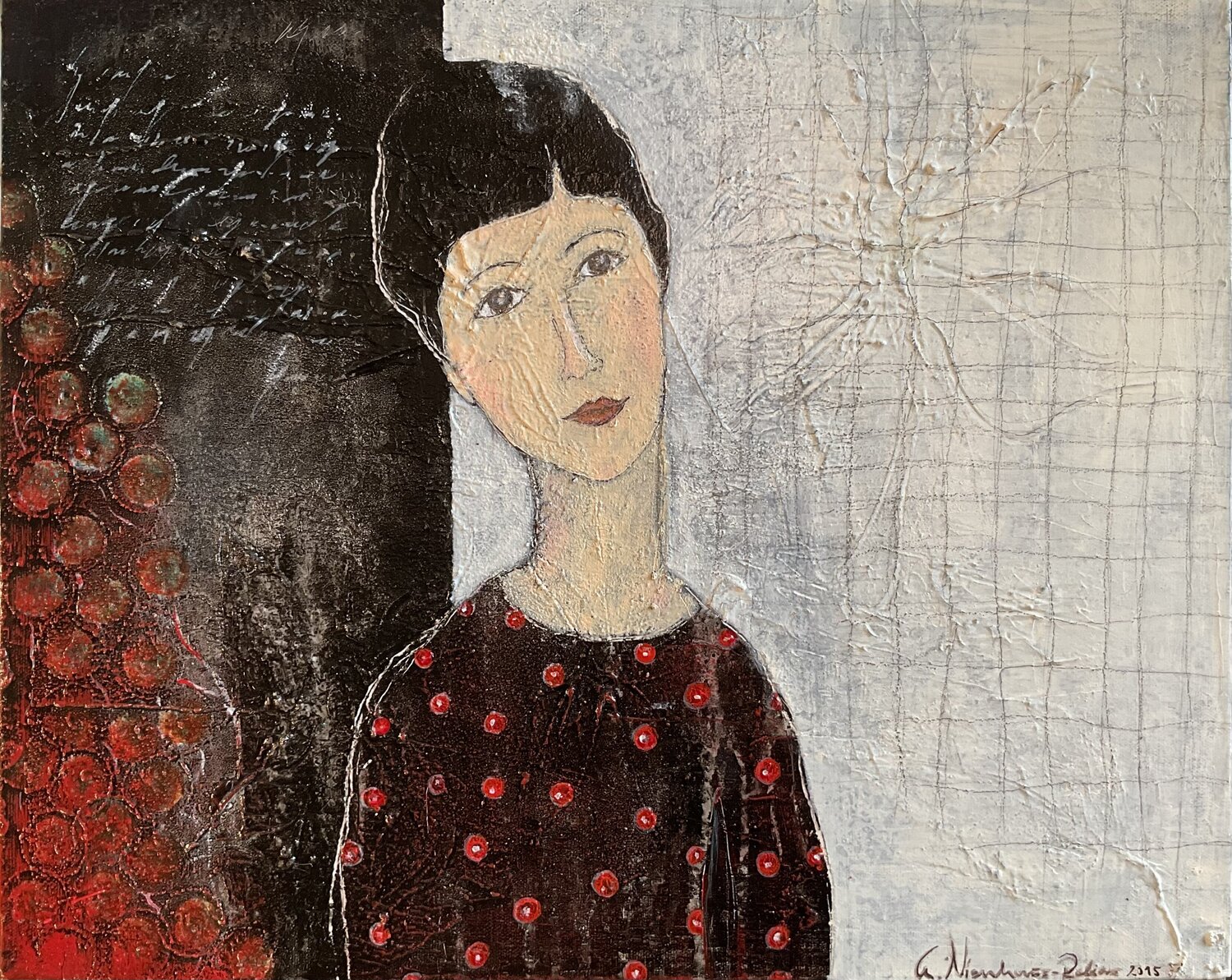 Love Letter Christa Nienhaus-Rekers Original painting for sale