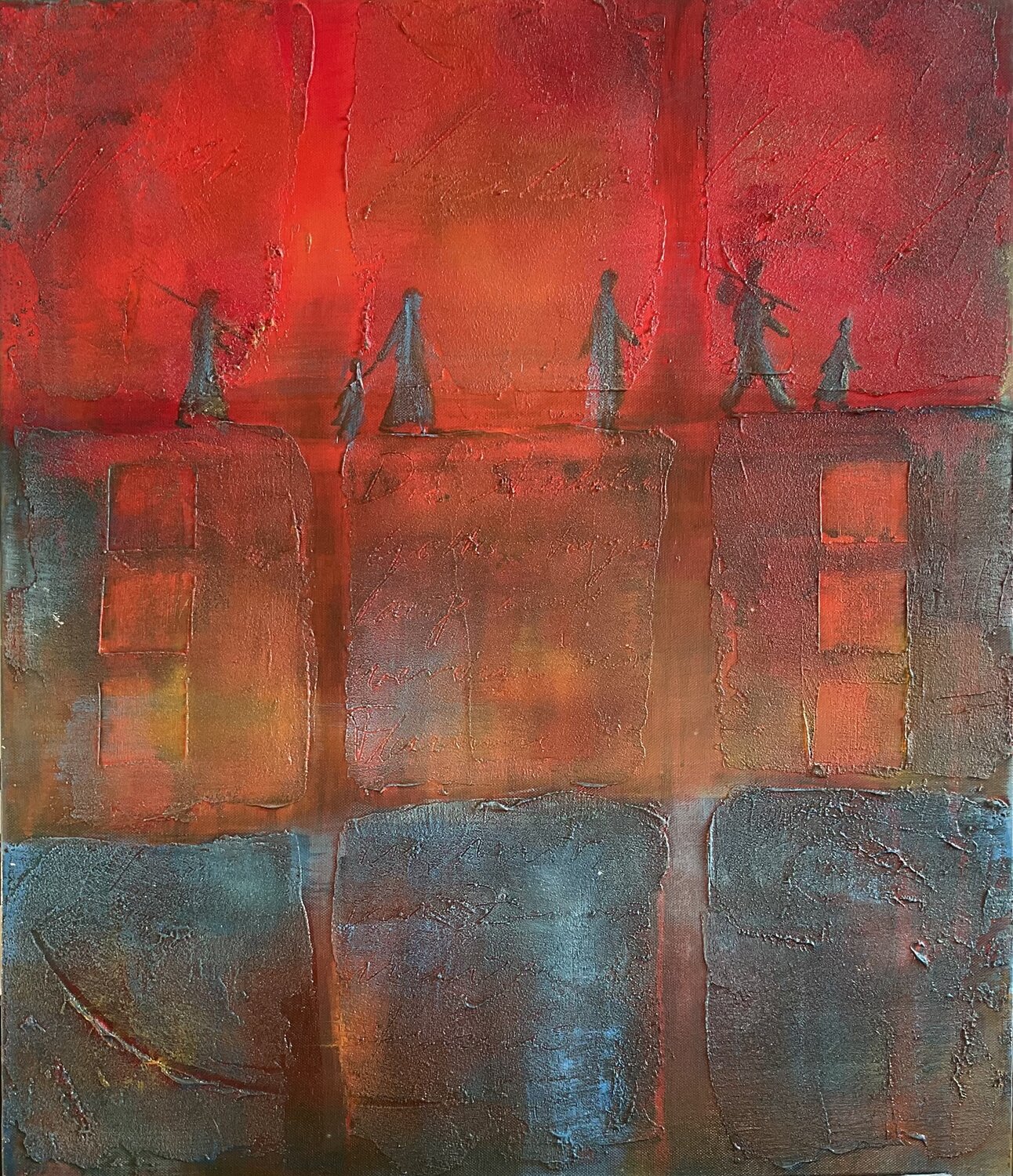 Der Weg Christa Nienhaus-Rekers Original painting for sale