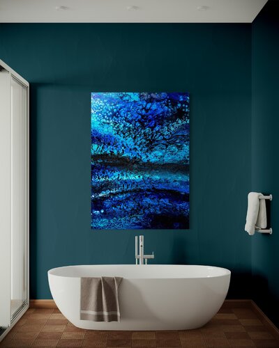STILL WATER RUNS DEEP by Maja Weller, Painting for Sale on Select