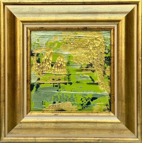 GILDED DELTA by Maja Weller, Painting for Sale on Select