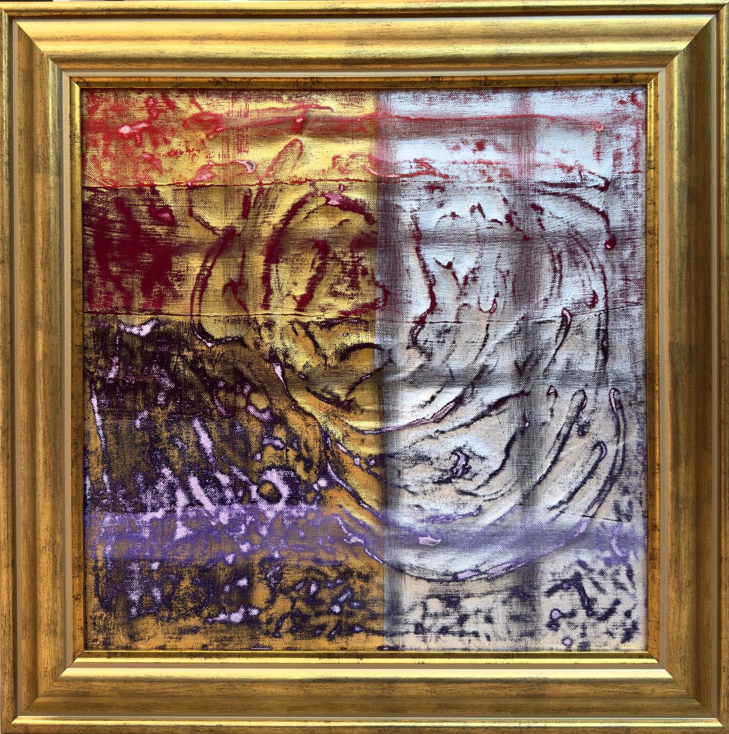 LUMINOUS OVERLAP Maja Weller Original painting for sale
