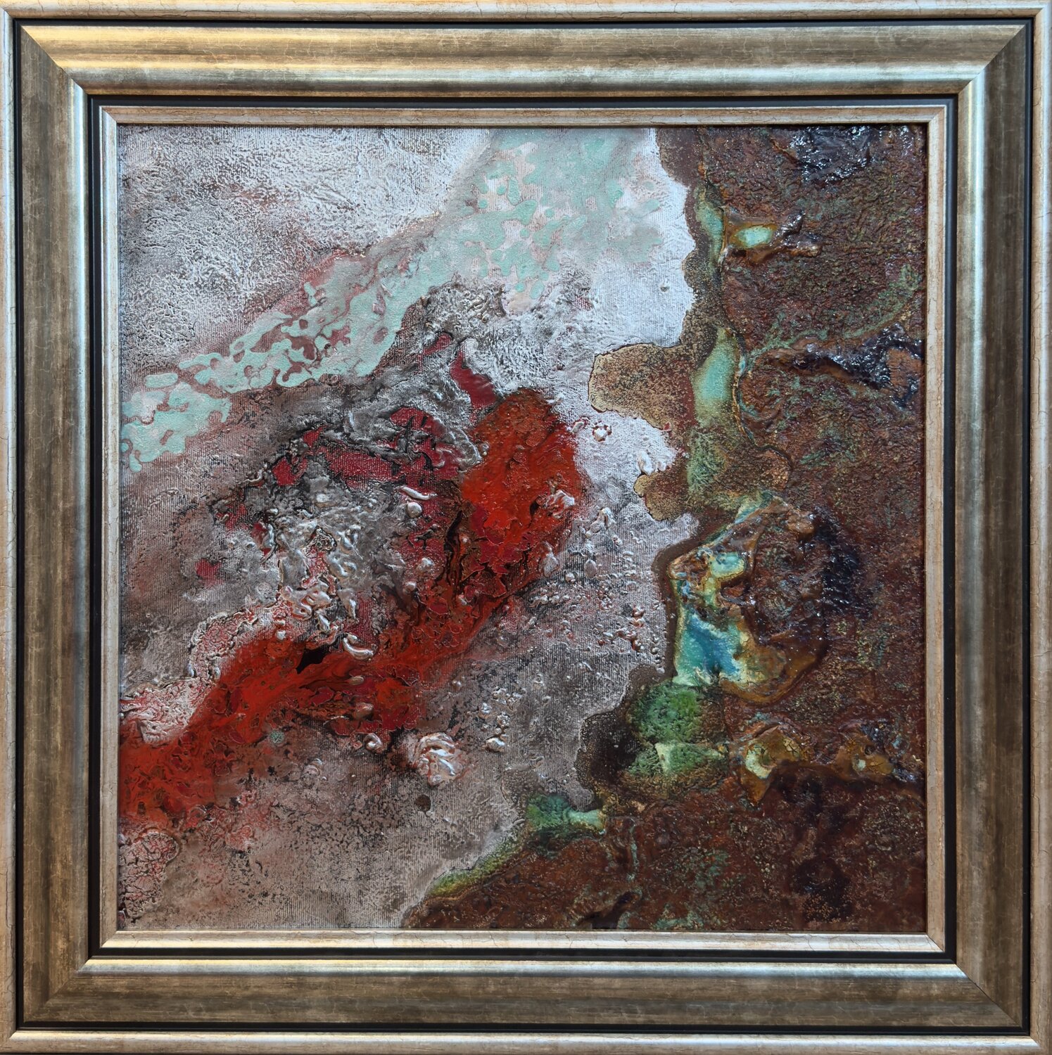 HEART OF FIRE Maja Weller Original painting for sale