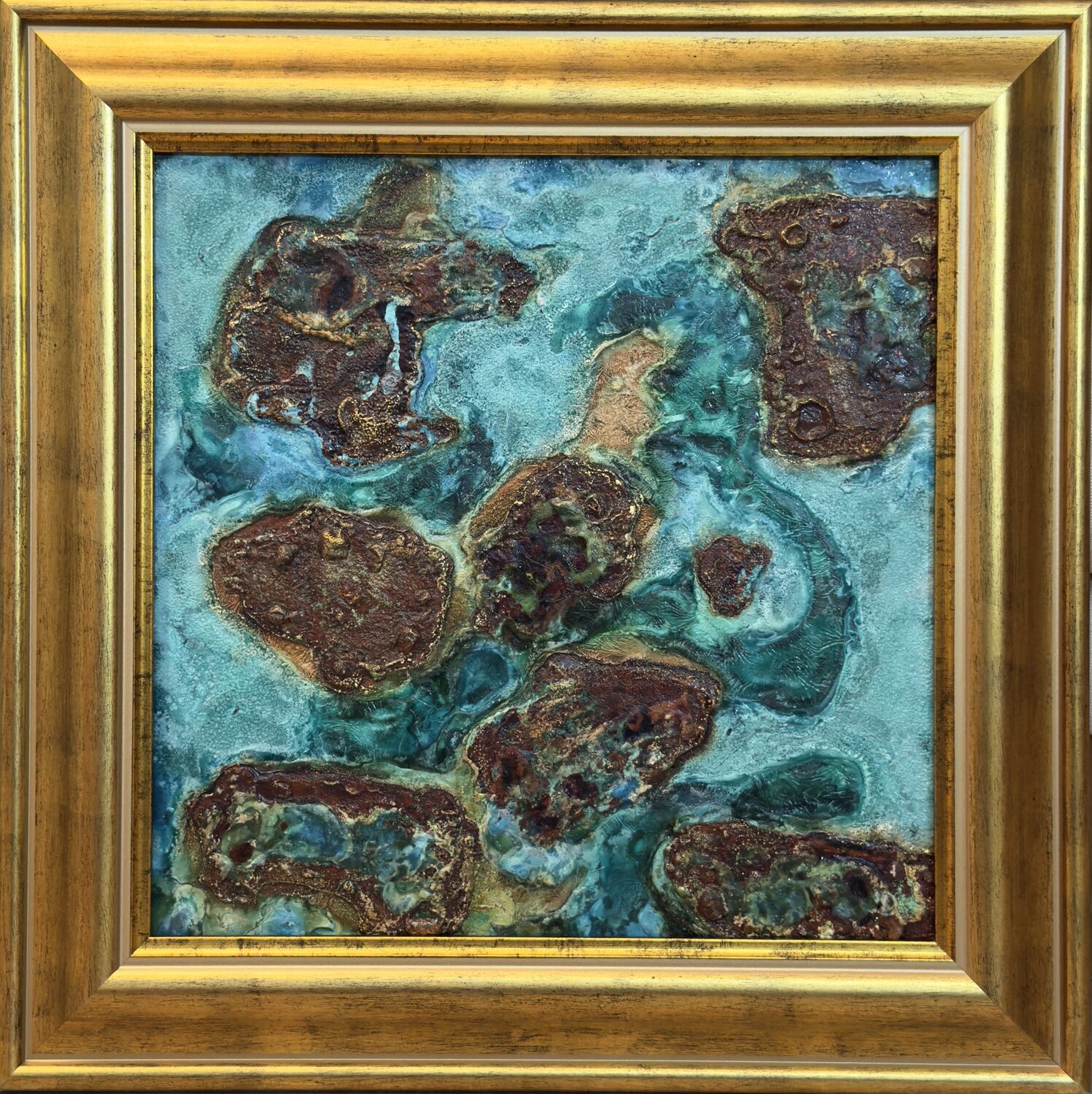 PATINA OF TIME Maja Weller Original painting for sale