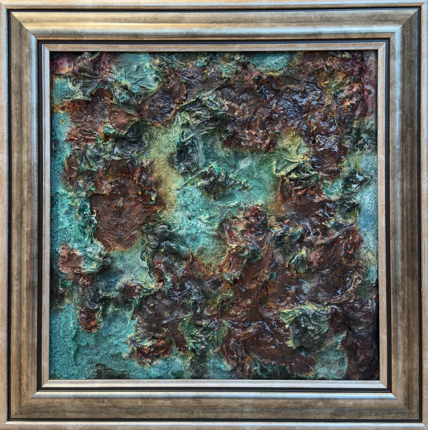 SUBMERGED CONTINUUM Maja Weller Original painting for sale