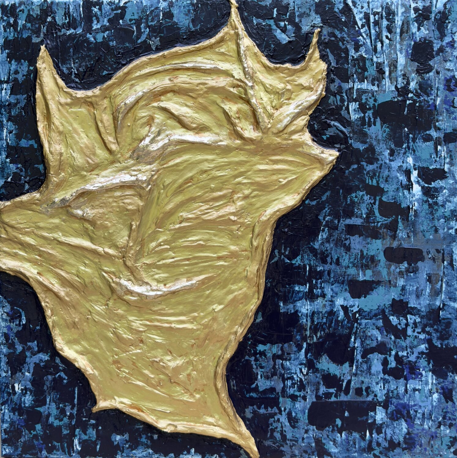 GILDED RIFT Maja Weller Original painting for sale