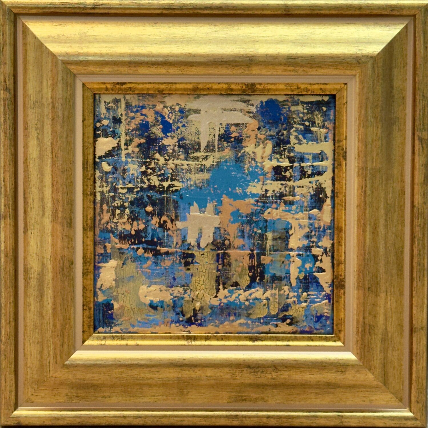 GILDED REMNANTS Maja Weller Original painting for sale