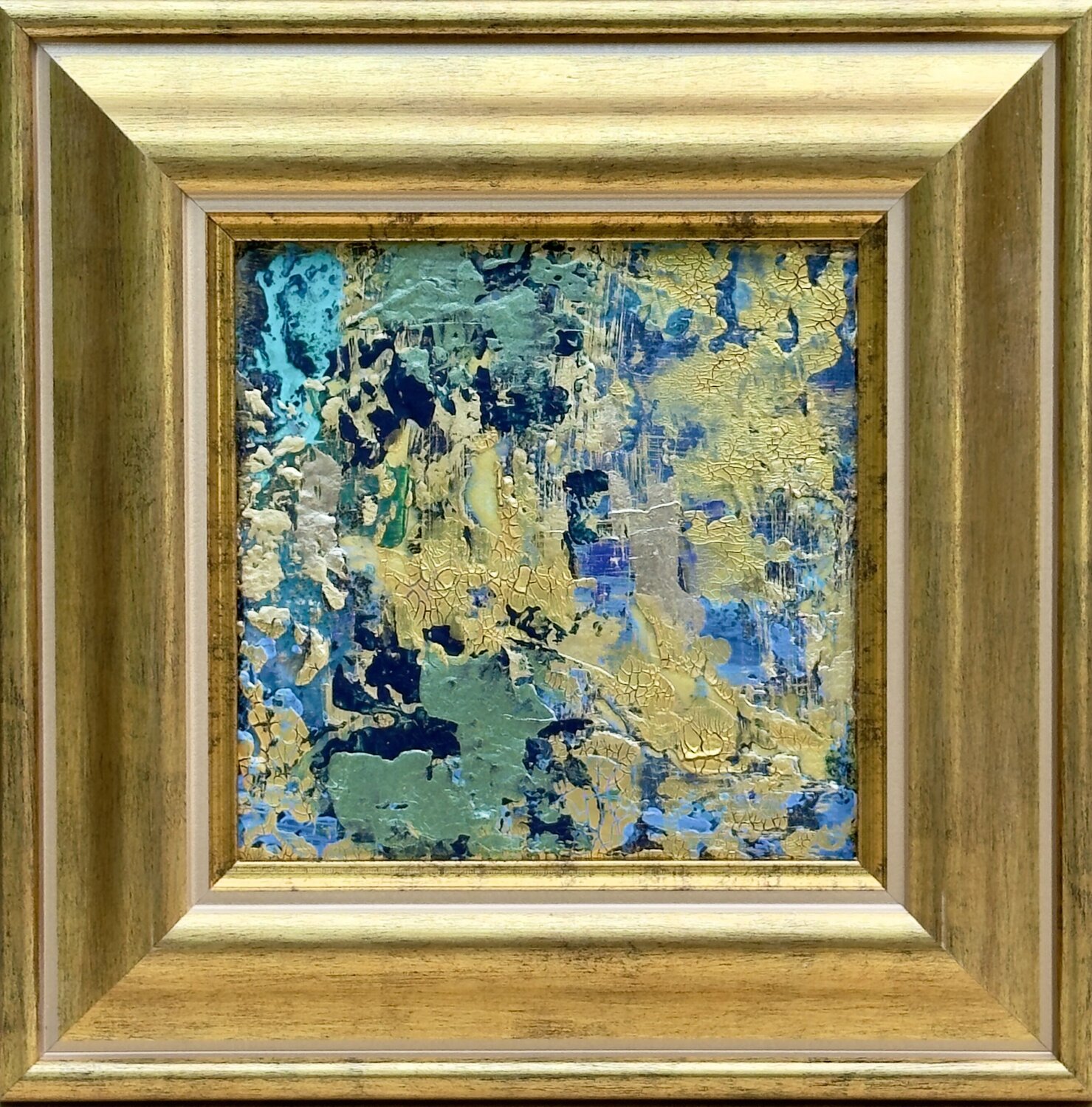 GILDED VESTIGE Maja Weller Original painting for sale