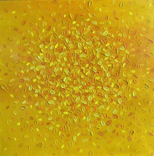 Yellow Accent by Iva Urban, Painting for Sale on Select