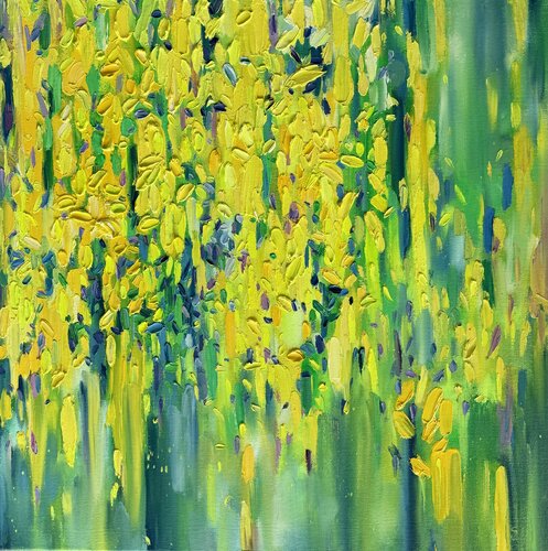 Yellow Serenity by Iva Urban, Painting for Sale on Select