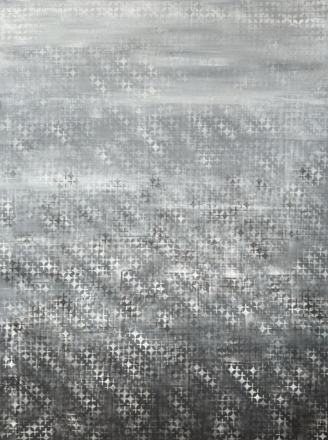 Silver Mirage III Iva Urban Original painting for sale