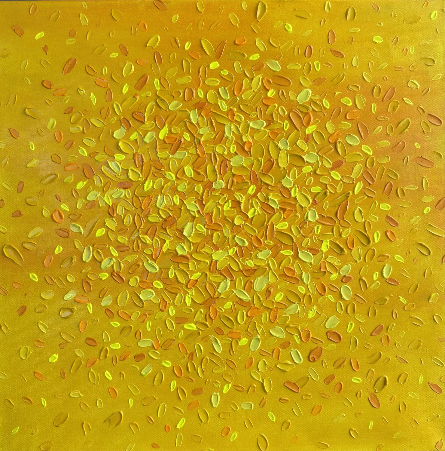 Yellow Accent Iva Urban Original painting for sale