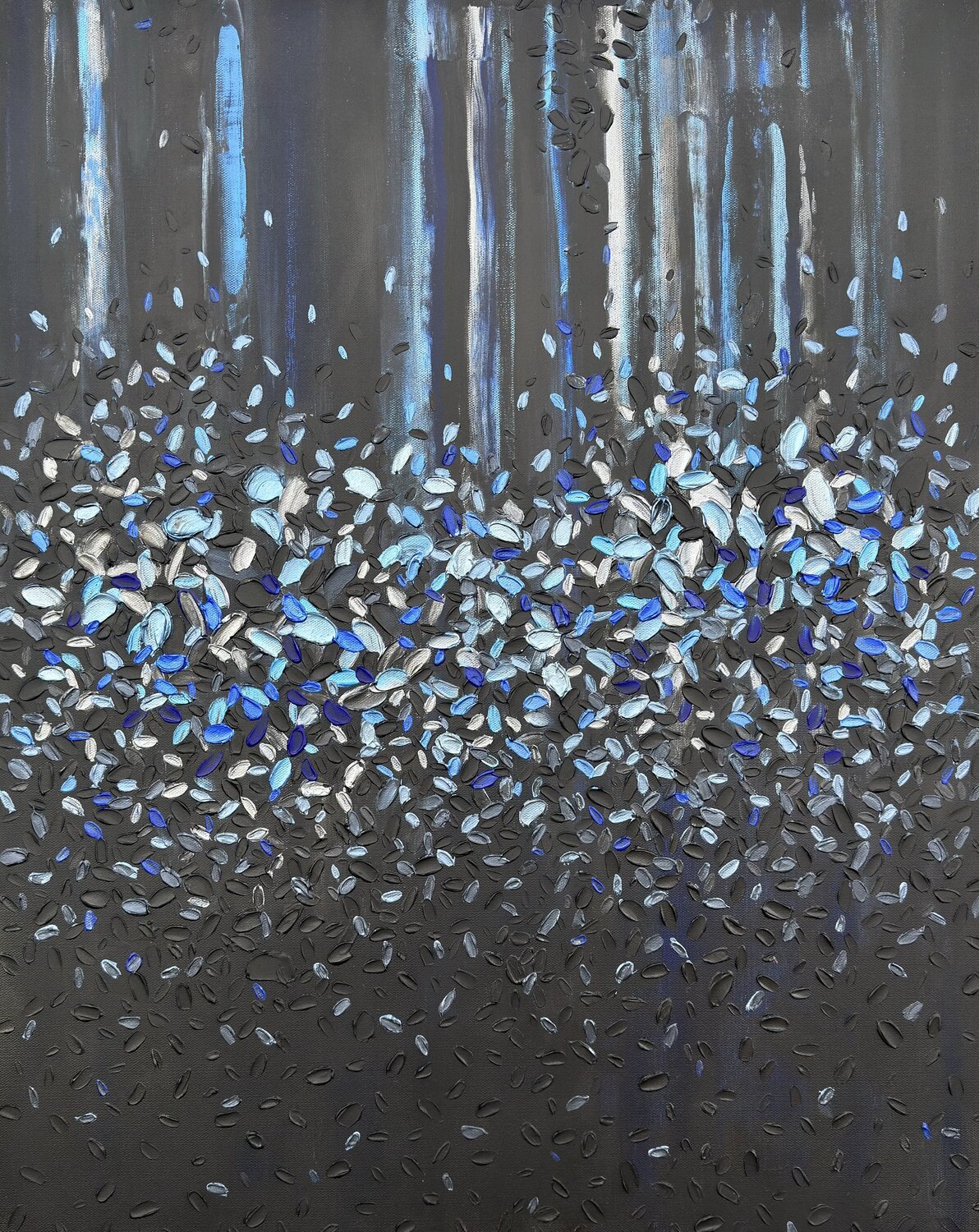 Echoes in Blue Iva Urban Original painting for sale