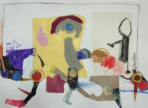 Tanze Samba mit mir by Claudette Griffiths, Painting for Sale on Select