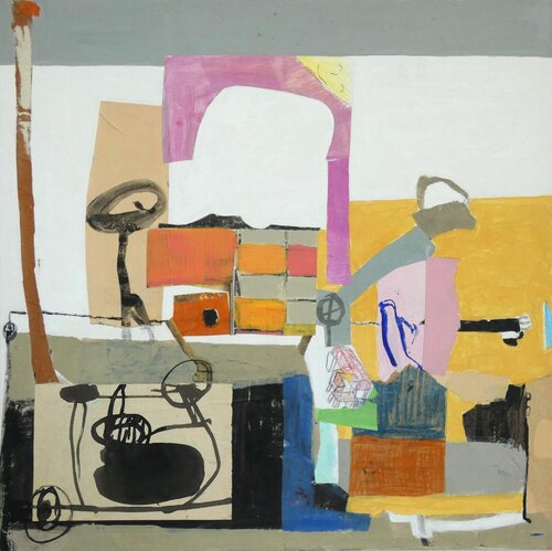 Pull Cart by Claudette Griffiths, Painting for Sale on Select