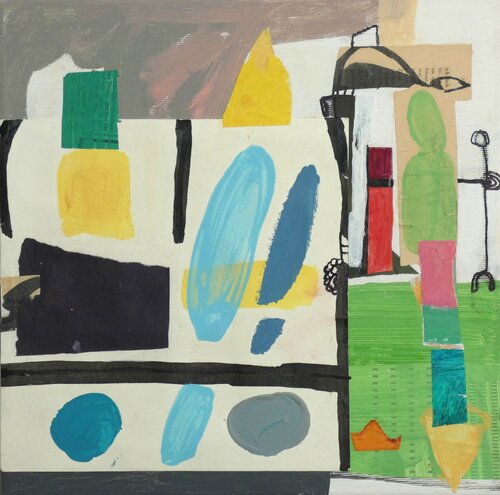 Something Different und Sonne Mond Sternschnuppe by Claudette Griffiths, Painting for Sale on Select