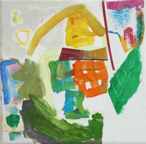 Dach Über dem Kopf by Claudette Griffiths, Painting for Sale on Select