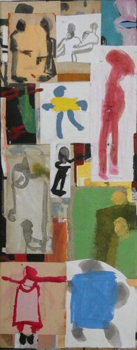 Visual Notes 8 Speaking in Layers by Claudette Griffiths, Painting for Sale on Select