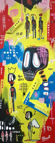 Magic World by Piergiorgio Leonforte aka Piriongo, Painting for Sale on Select