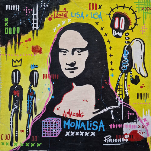 Lisa by Piergiorgio Leonforte aka Piriongo, Painting for Sale on Select
