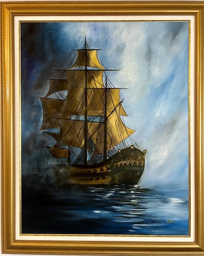 El Bellona by Erika Escribano Martinez, Painting for Sale on Select
