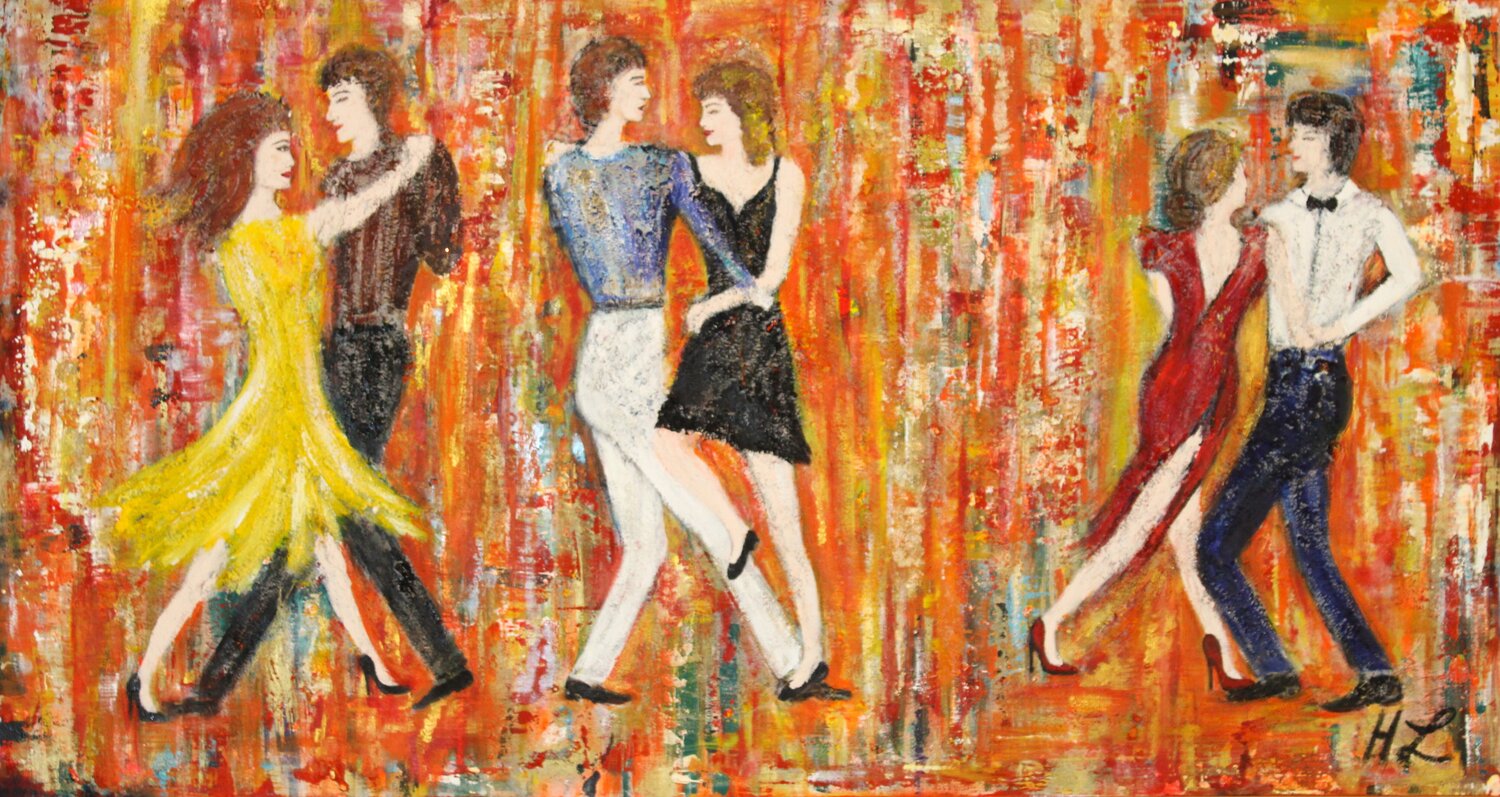 Let´s Dance Helga Legath Original painting for sale