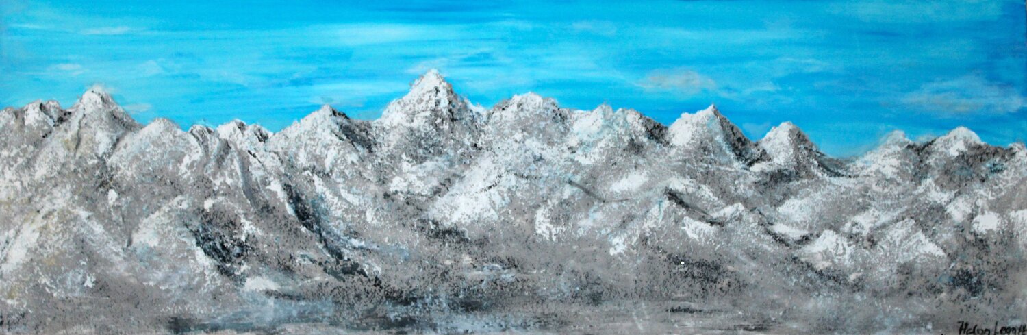 Bergwelt Helga Legath Original painting for sale
