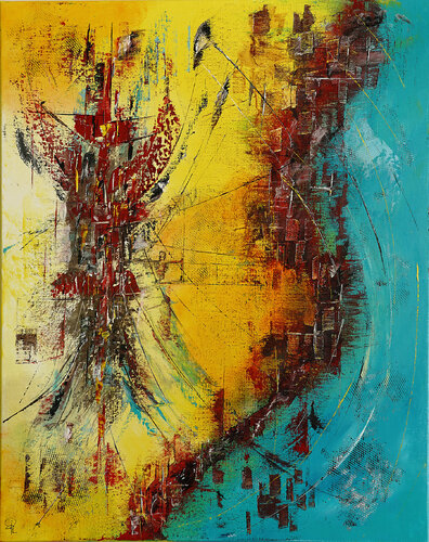 Vue du Ciel by Pacômelésôtres, Painting for Sale on Select