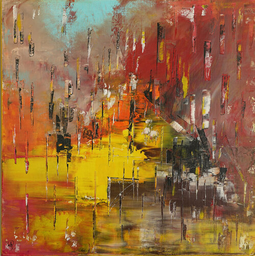 L'AVERSE by Pacômelésôtres, Painting for Sale on Select