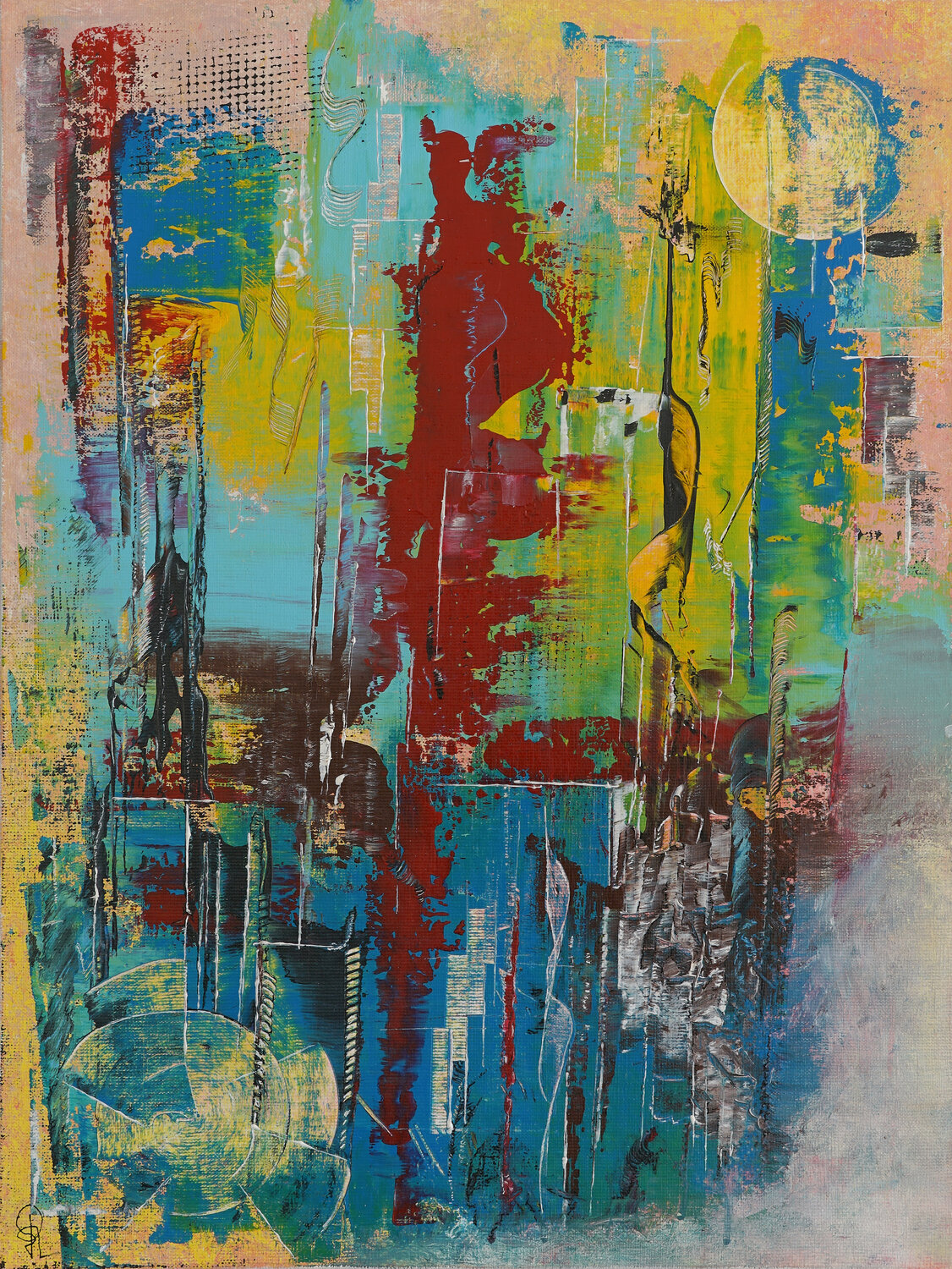 Abysses Pacômelésôtres Original painting for sale