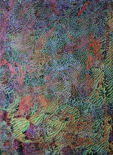 Tafelbild 5190; 25 x 18 x 1 cm, Multiplex-Schichtholzplatte by Volker W. Hamann, Painting for Sale on Select