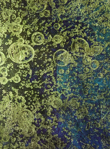 Honograph Tafelbild´ 5739; 25 x 18 x 0,6 cm, Schichtholzplatte, Pigmente, Acryl by Volker W. Hamann, Painting for Sale on Select