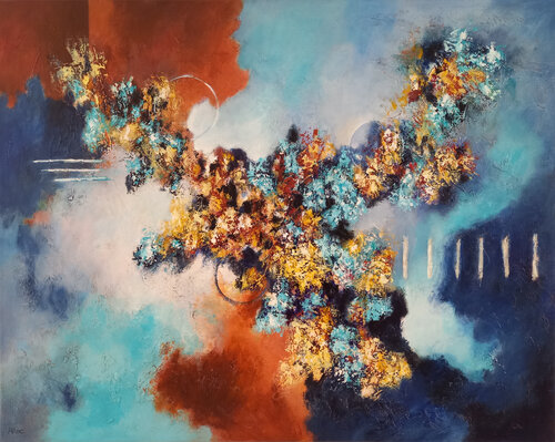 Foisonnement by Aurélie ROCHETA, Painting for Sale on Select