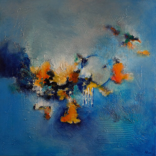 Particules by Aurélie ROCHETA, Painting for Sale on Select