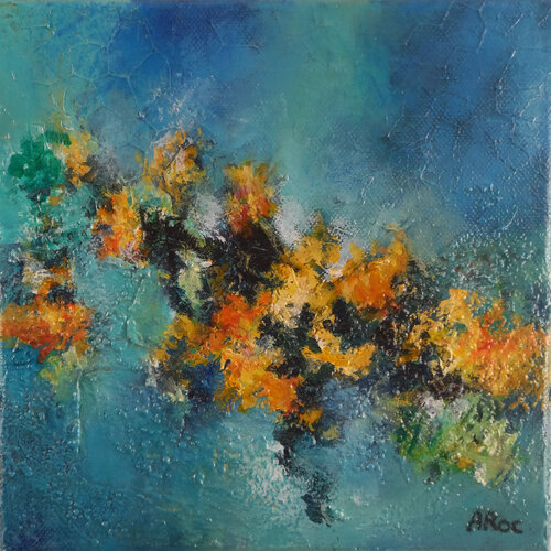 Clapotis 1 by Aurélie ROCHETA, Painting for Sale on Select