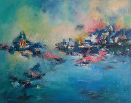 Intangible by Aurélie ROCHETA, Painting for Sale on Select
