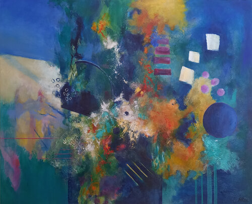 Allegro by Aurélie ROCHETA, Painting for Sale on Select