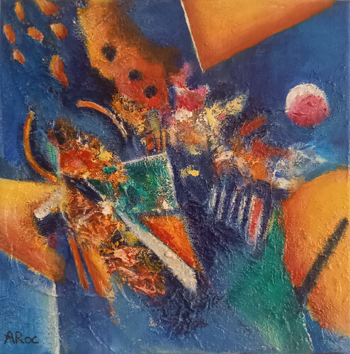 Dérivation by Aurélie ROCHETA, Painting for Sale on Select