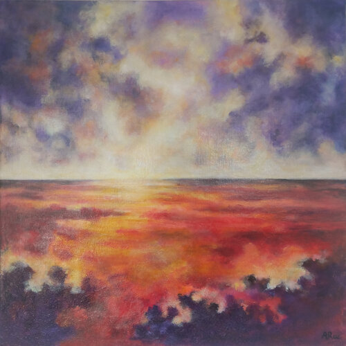 En Impesanteur by Aurélie ROCHETA, Painting for Sale on Select