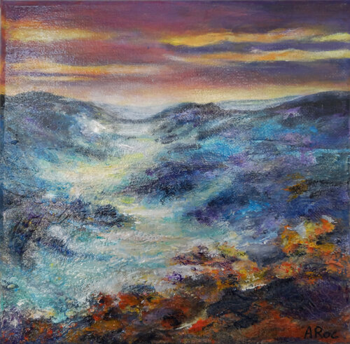 Un autre monde by Aurélie ROCHETA, Painting for Sale on Select