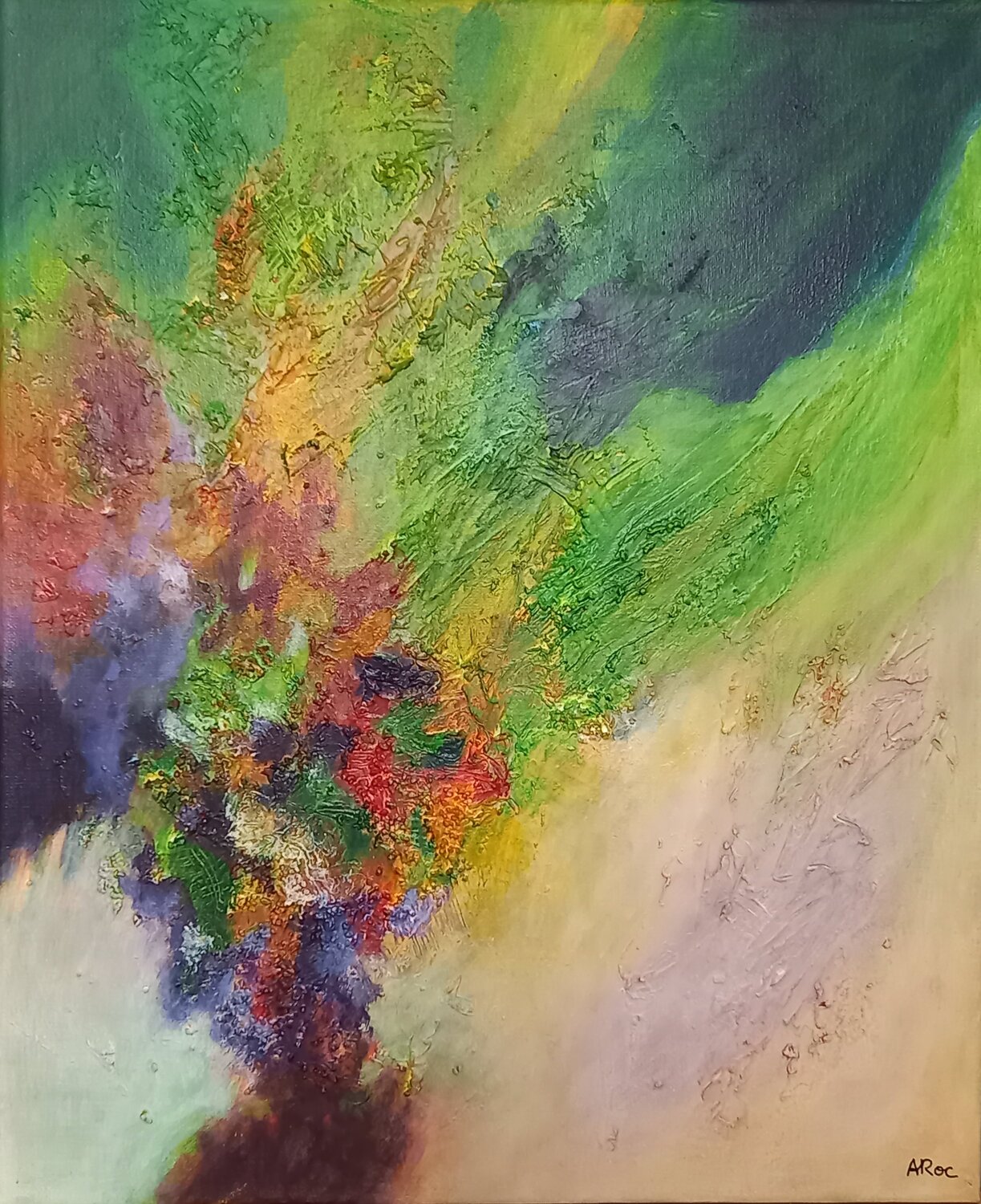 Eawy 3 Aurélie ROCHETA Original painting for sale