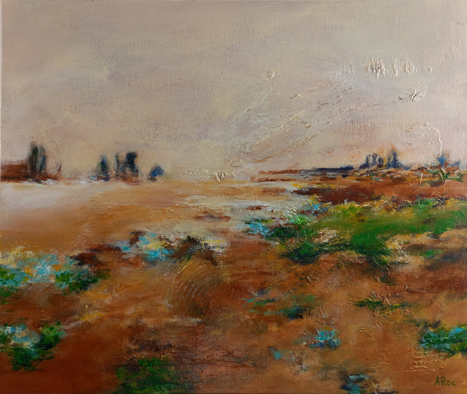 Renaissance Aurélie ROCHETA Original painting for sale