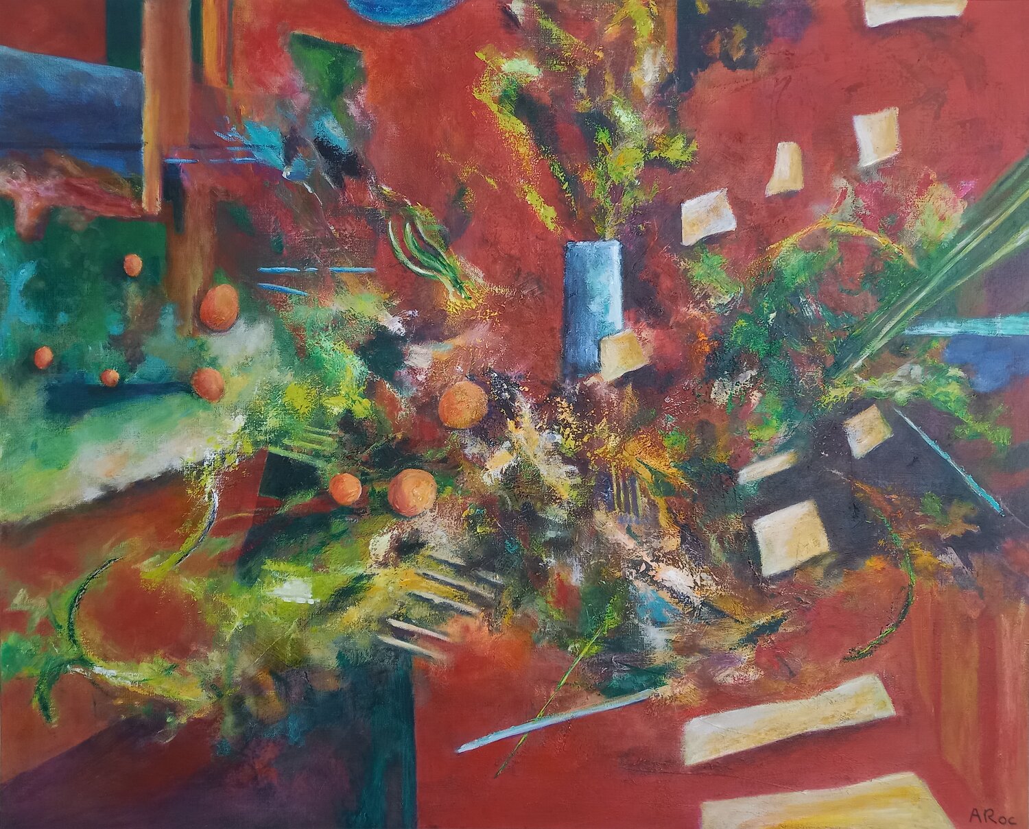 Le Passage Aurélie ROCHETA Original painting for sale