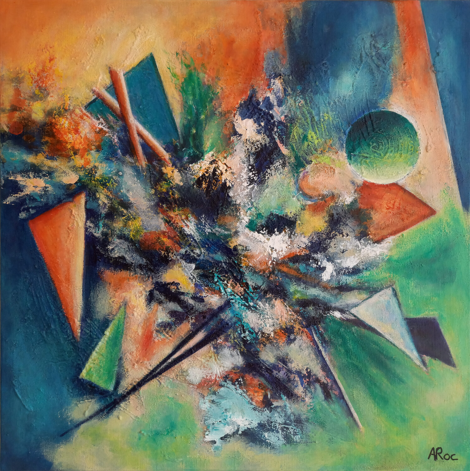 Divergence Aurélie ROCHETA Original painting for sale
