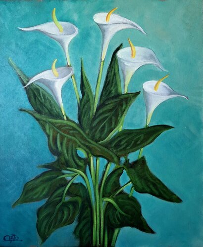 Le calle by Monica Catto, Painting for Sale on Select