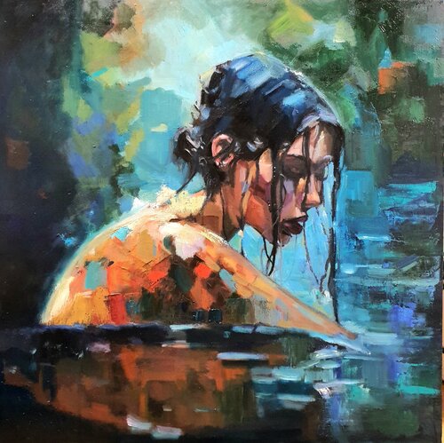 Offline by Monica Catto, Painting for Sale on Select