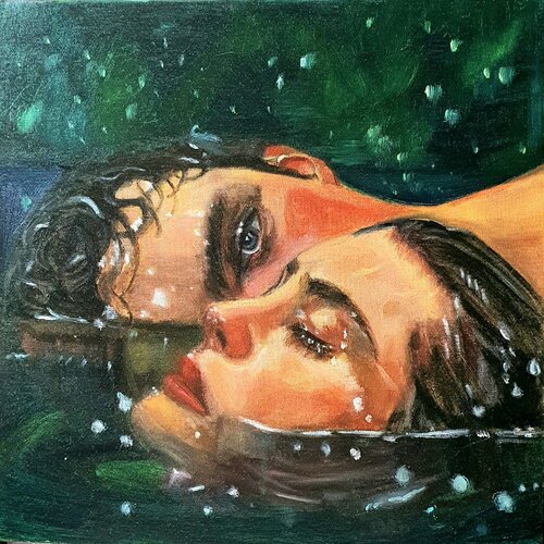 Sospesi by Monica Catto, Painting for Sale on Select