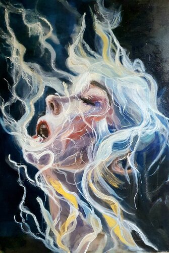 Vanishing by Monica Catto, Painting for Sale on Select